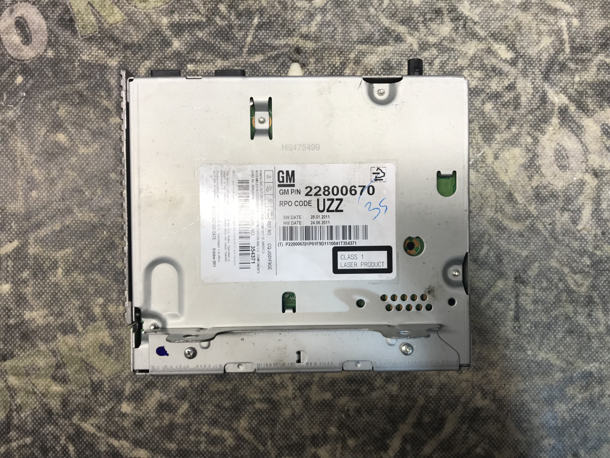 Автомагнітола Opel Astra J 09-15 - Зображення 3