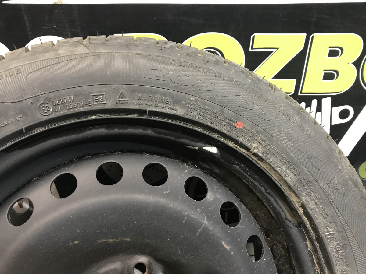 Докатка (запасне колесо) 205/55 R16 Michelin Primacy FORD Focus MK2 08-11 - Зображення 3
