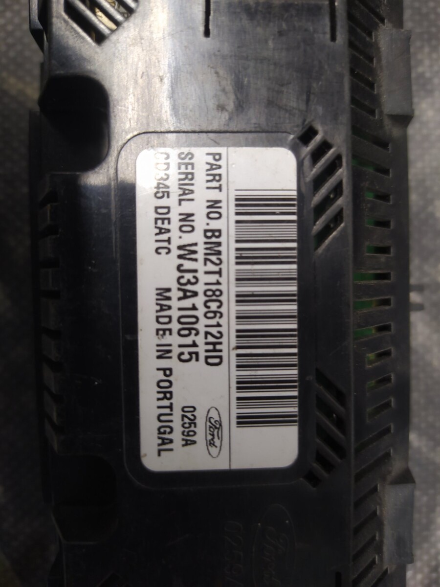 Блок керування клімат контролем FORD Mondeo MK4 (BA7) 10-14 - Зображення 2