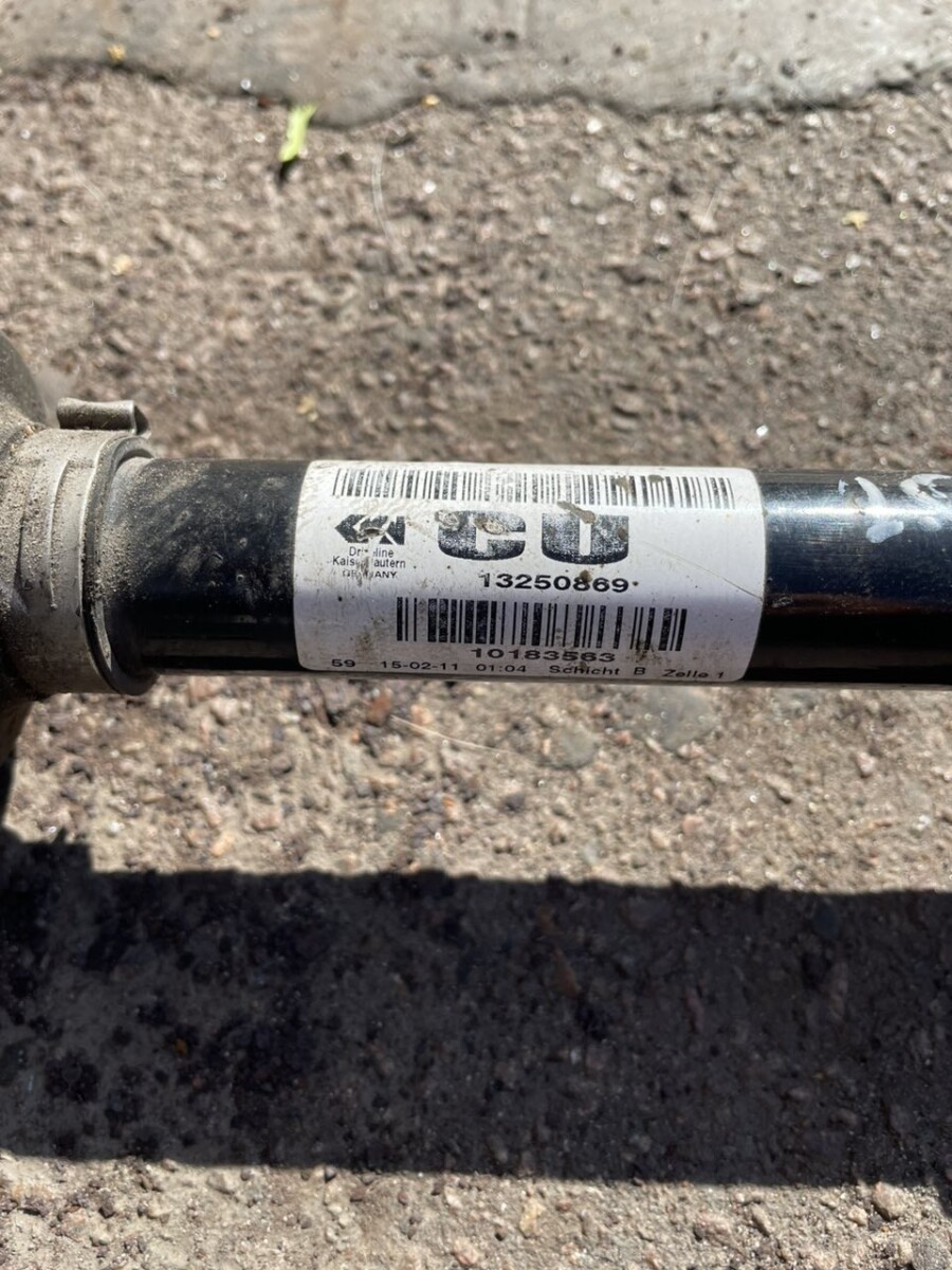 Піввісь ліва Opel Astra J A20DTH 13250869 Опель Astra J (09-15) - Зображення 5