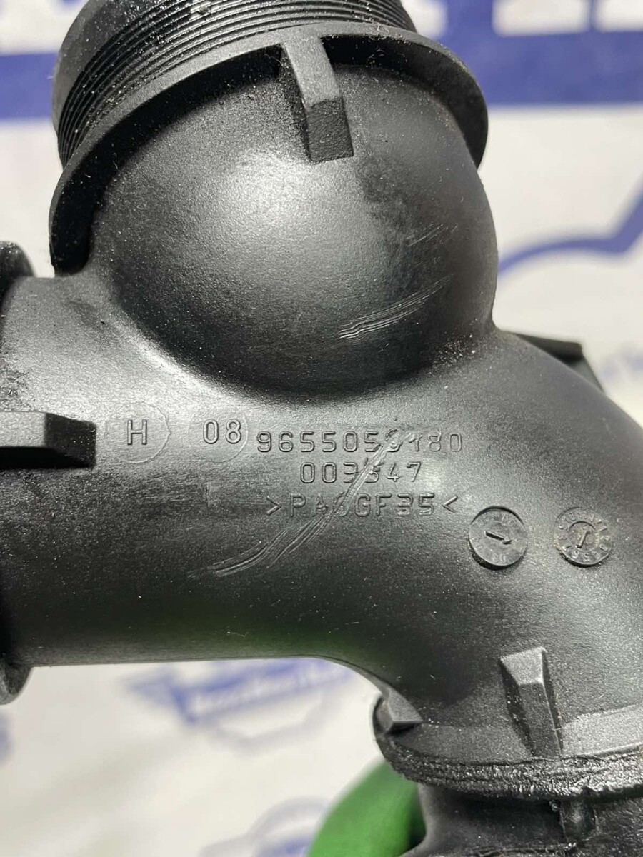 Патрубок інтеркуллера пластик 1.6 TDCI Ford Focus MK2 (08-11) - Зображення 3