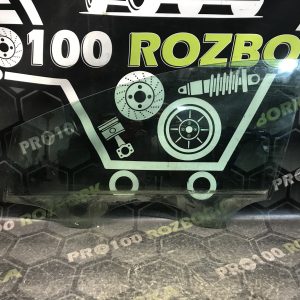 Скло дверей передньої лівої FORD Focus MK3 (11-18)