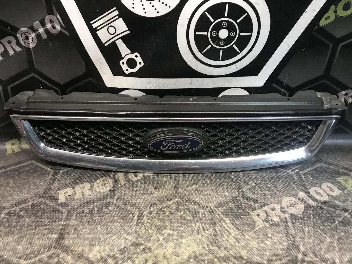 Решітка радіатора хром FORD Focus MK2 04-08 - Зображення 2