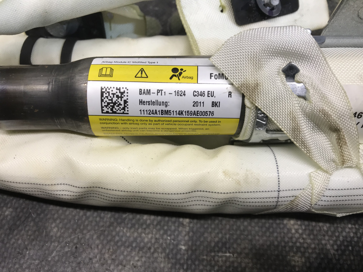 Подушка безпеки в дах шторка права хетчбек FORD Focus MK3 (11-14) - Зображення 4