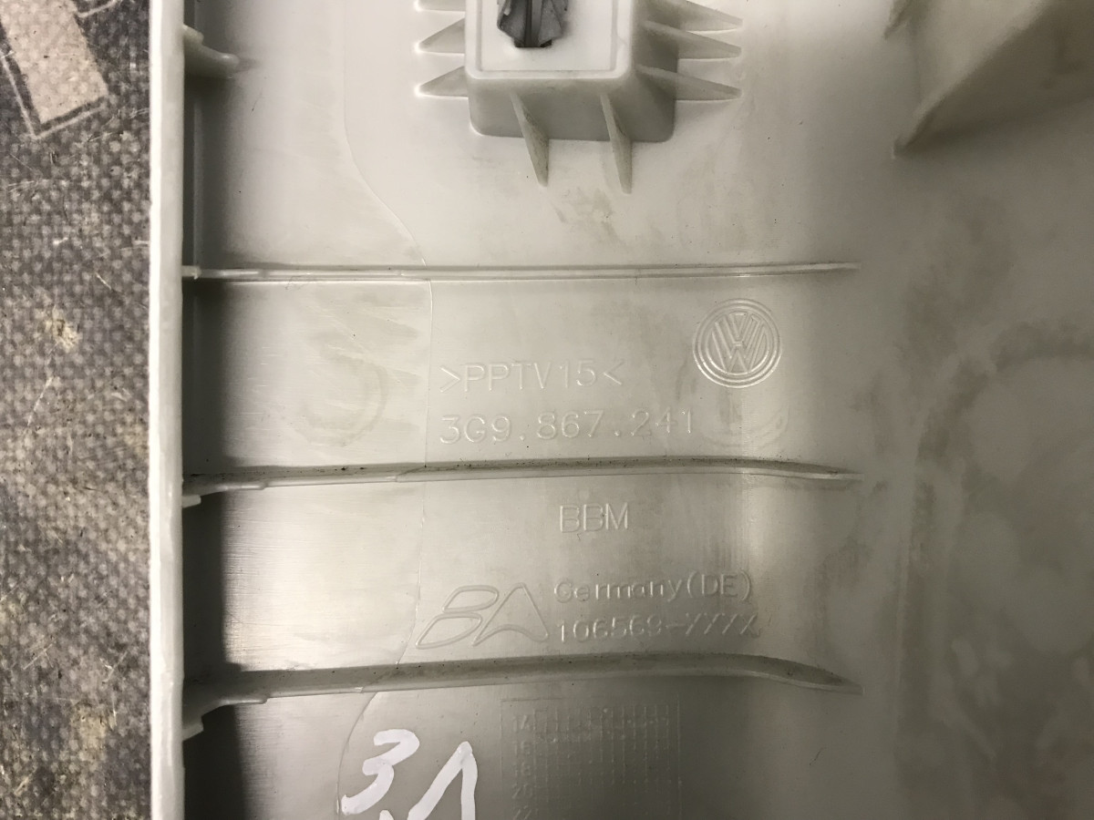 Обшивка стійки задня ліва Volkswagen Passat B8 14-23 - Зображення 3