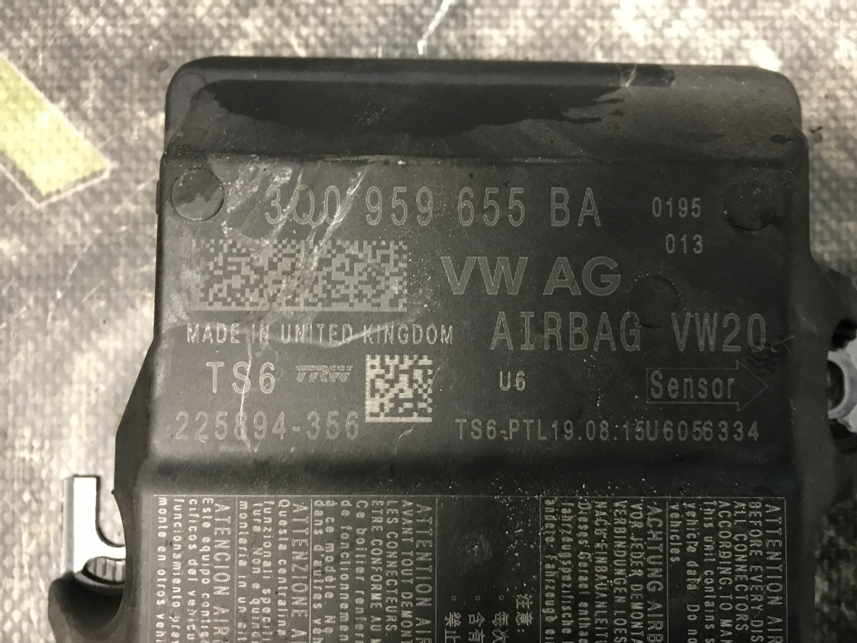 Модуль блок управління подушок airbag Volkswagen Passat B8 14-23 - Зображення 3