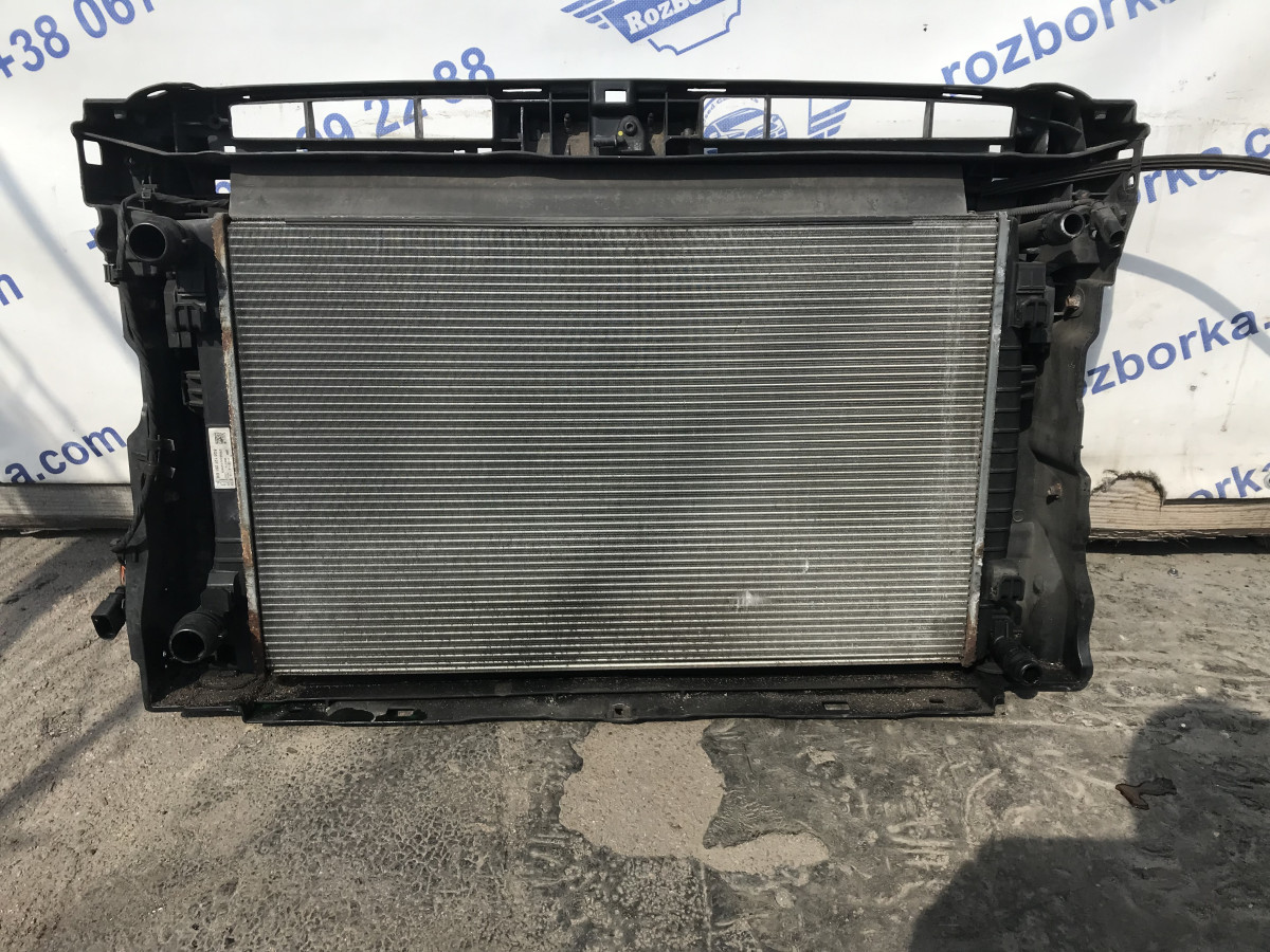Панель радіаторів радіатори охолодження 2.0D Volkswagen Passat B8 14-23 - Зображення 3