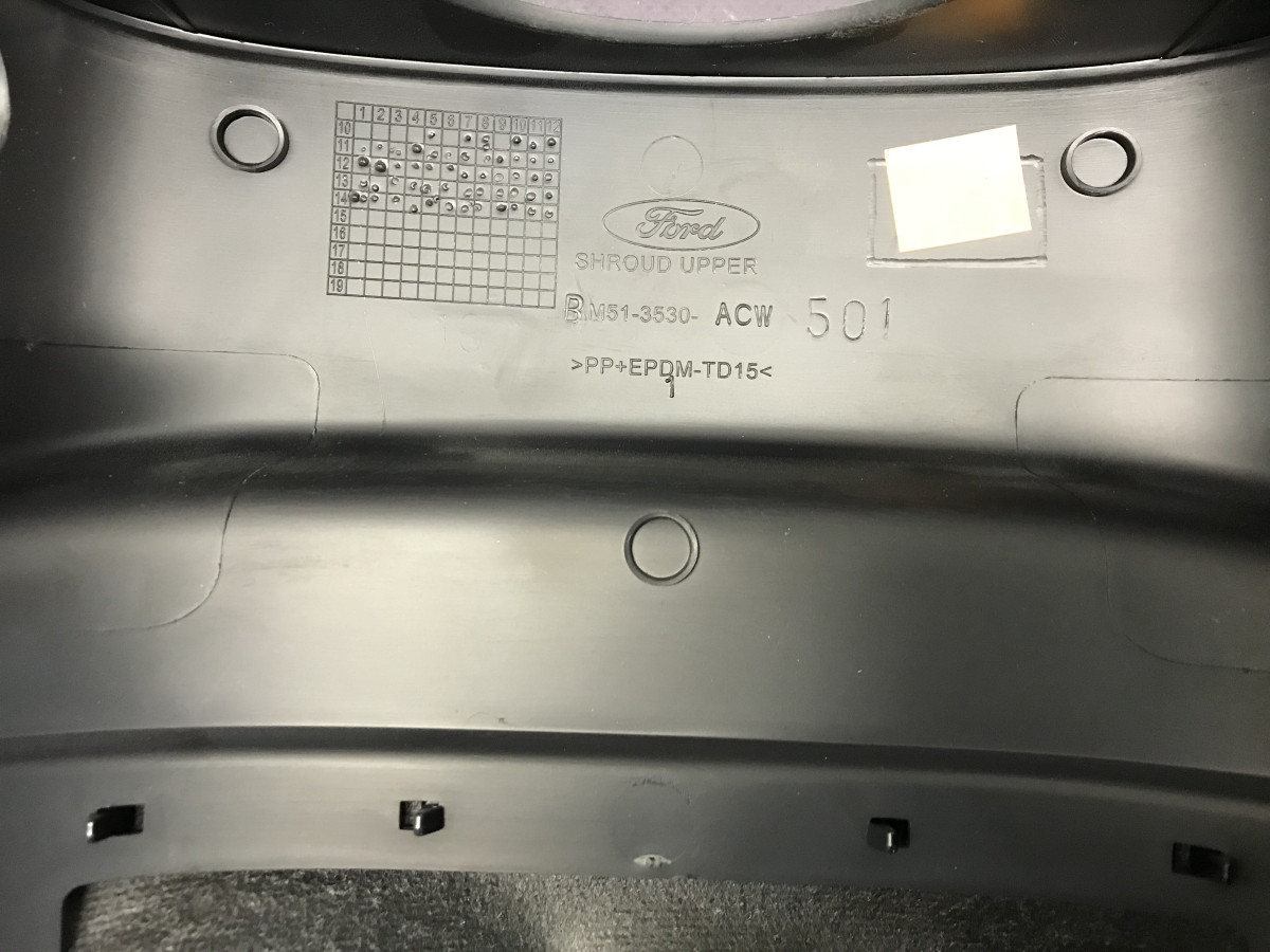 Кожух кермової колонки FORD Focus MK3 (11-18) - Зображення 3