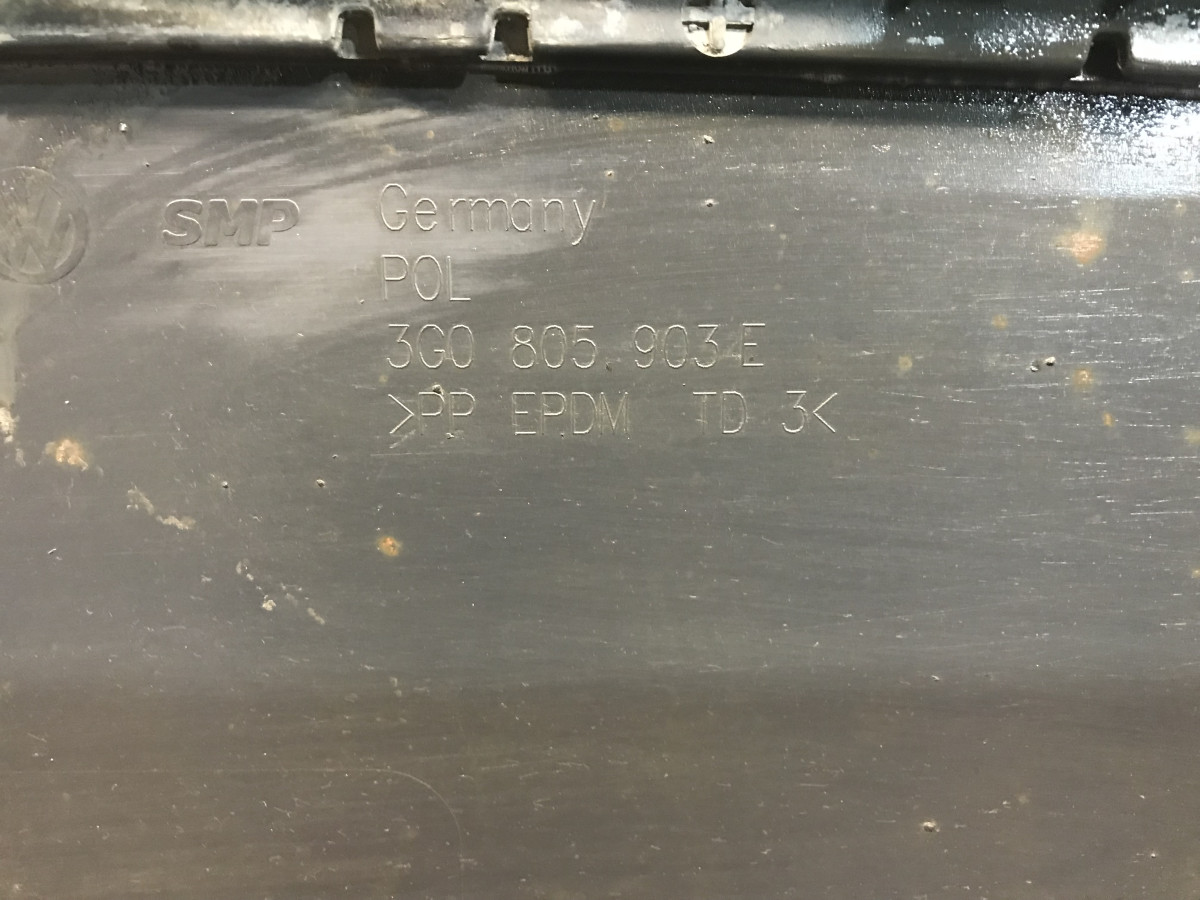 Спойлер (накладка) бампера Volkswagen Passat B8 14-23 - Зображення 5