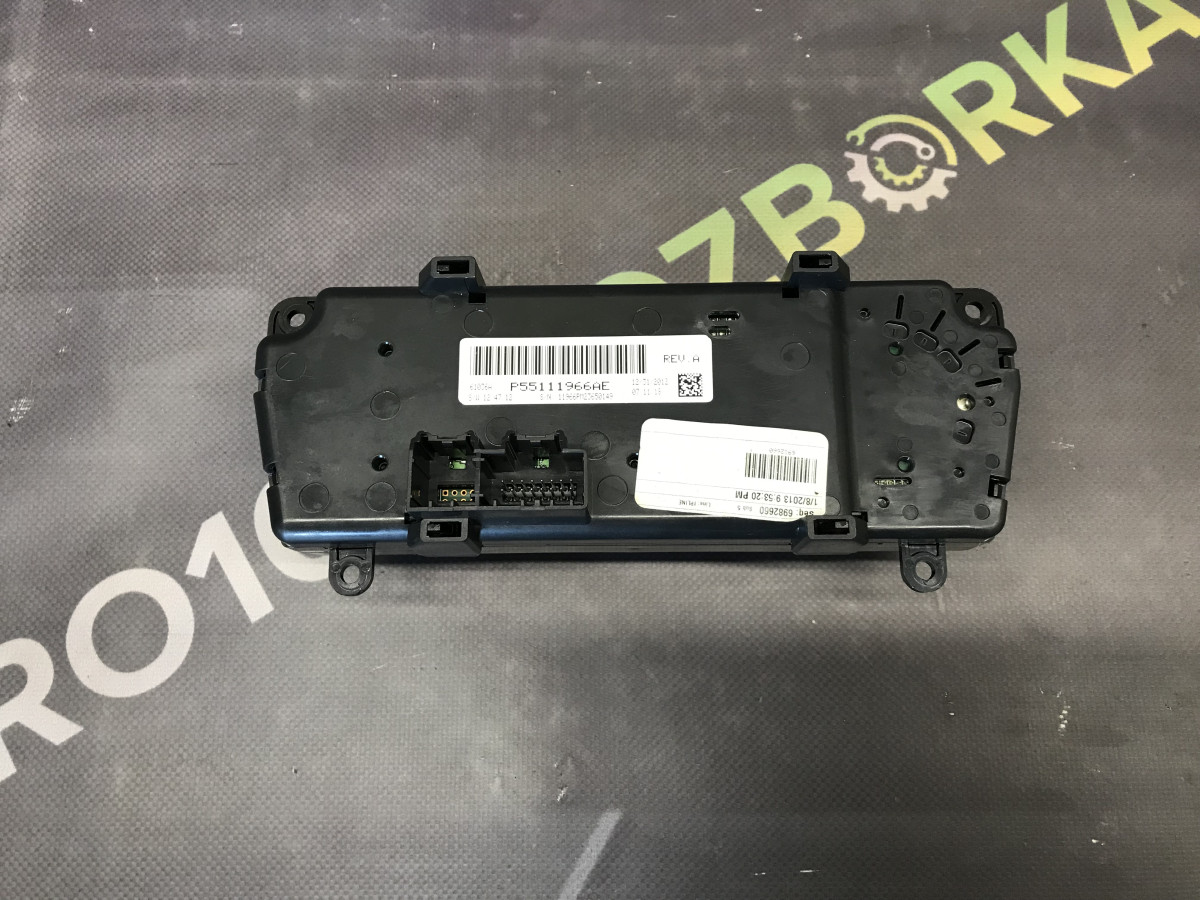 Блок керування кондиціонером та обігрівачем Jeep Compass 11-16 - Зображення 2